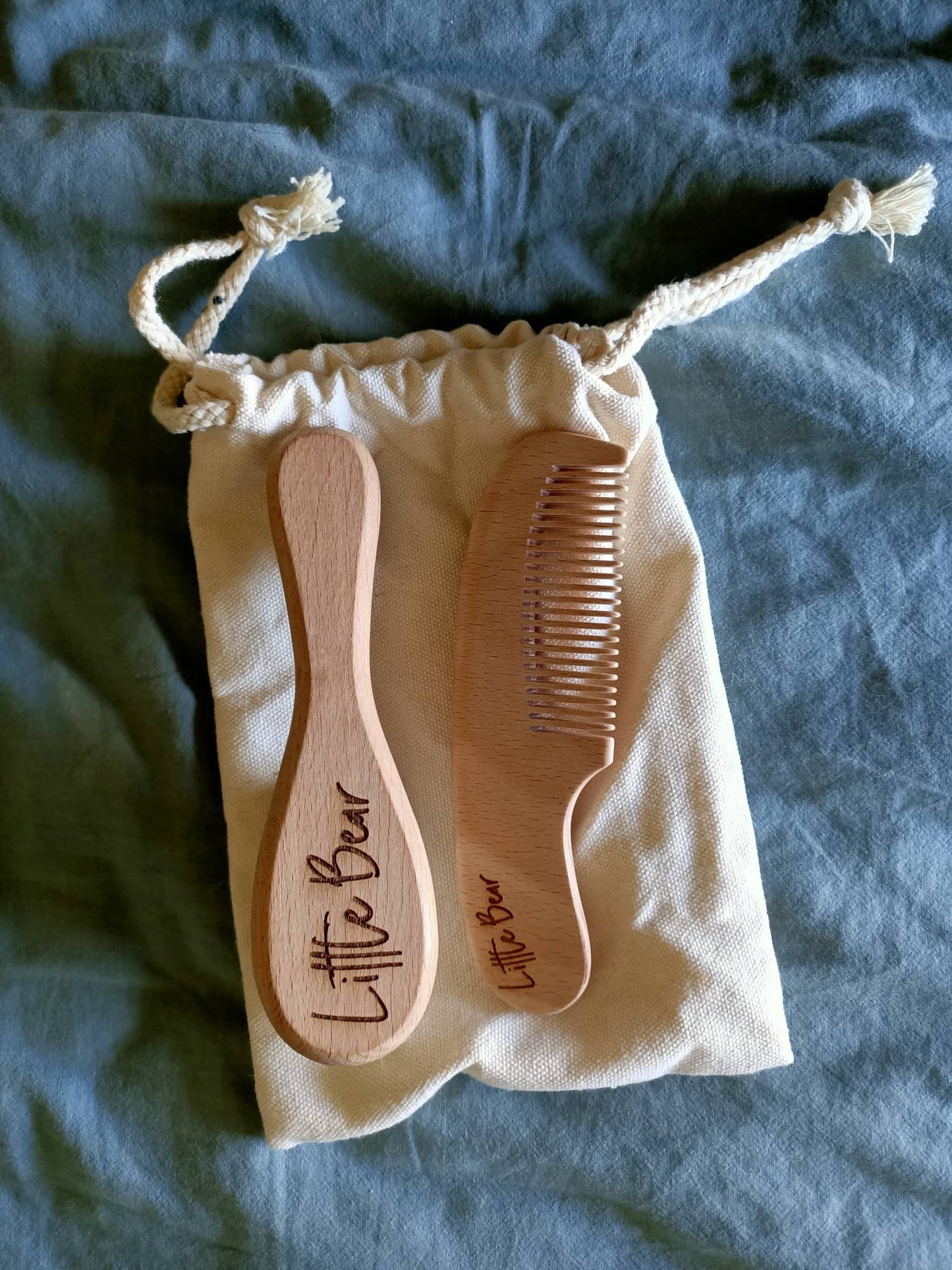 Baby brush and comb set