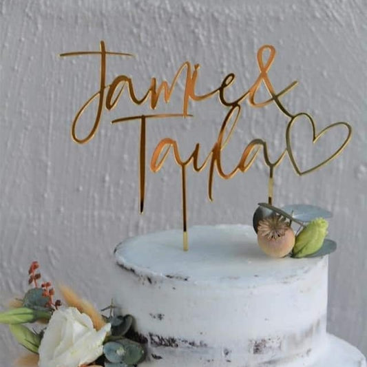 Engagement/Wedding Cake Topper