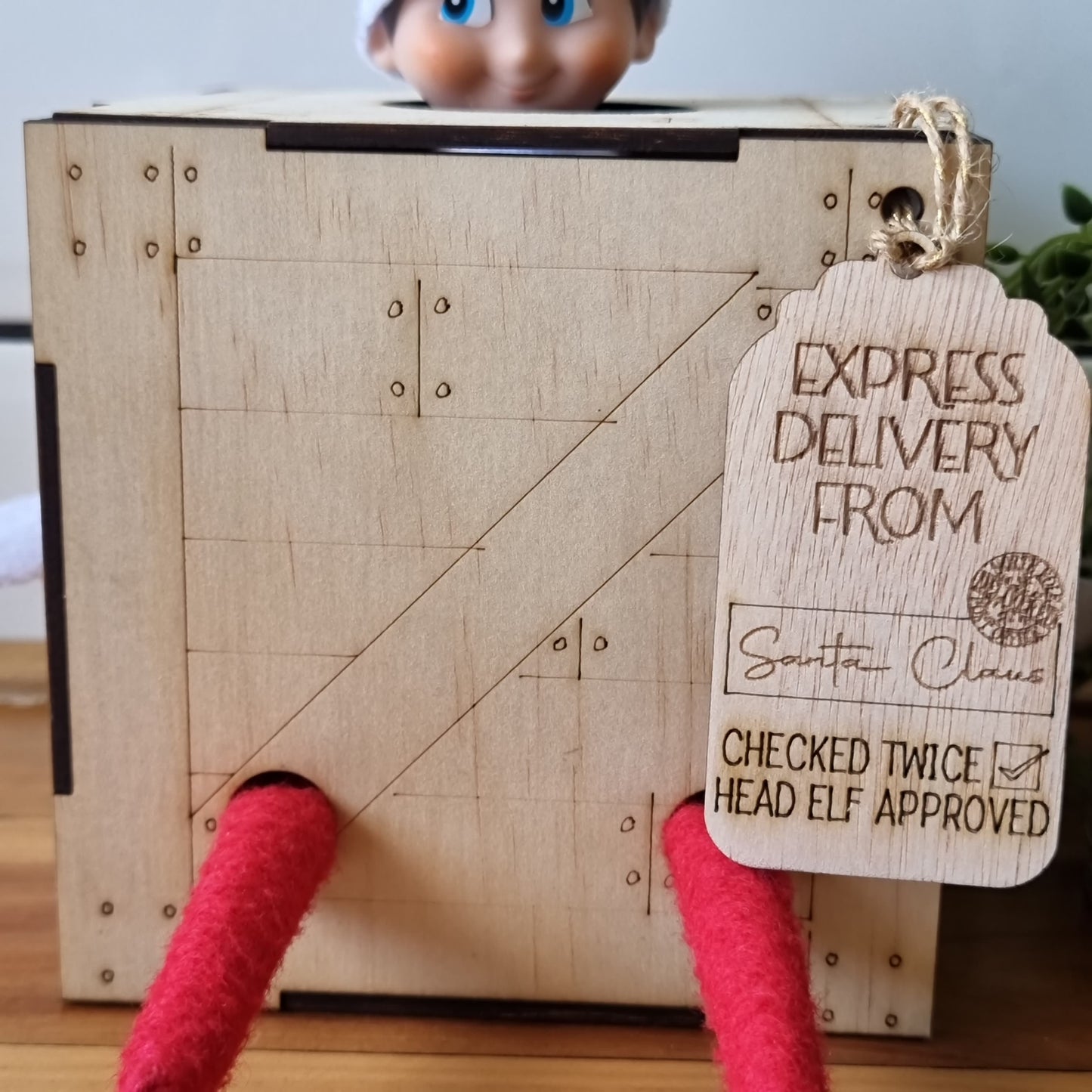 Elf Arrival Crate